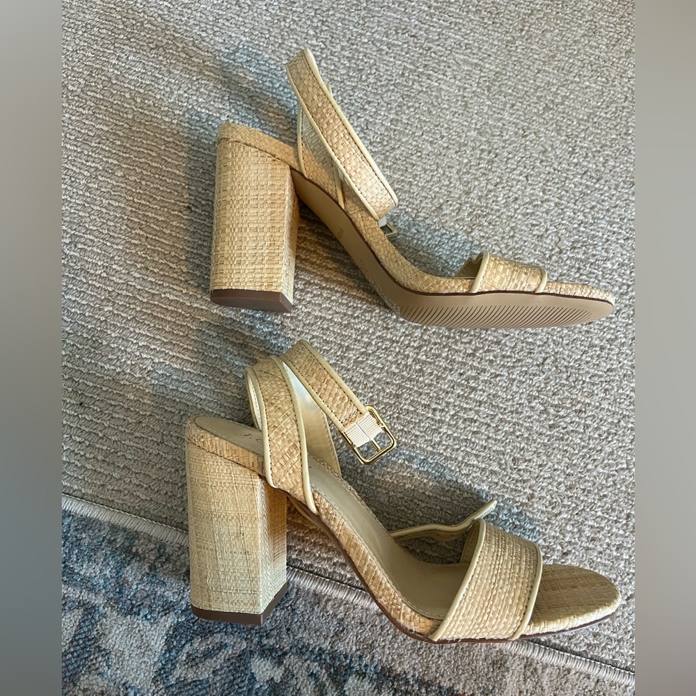 Jcrew Raffia Heels - Picture 3 of 3